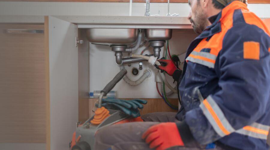 Professional slab leak plumber services in Plevna, MT